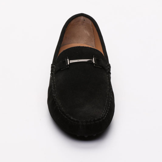 LUKE mocassins fantaisies noir