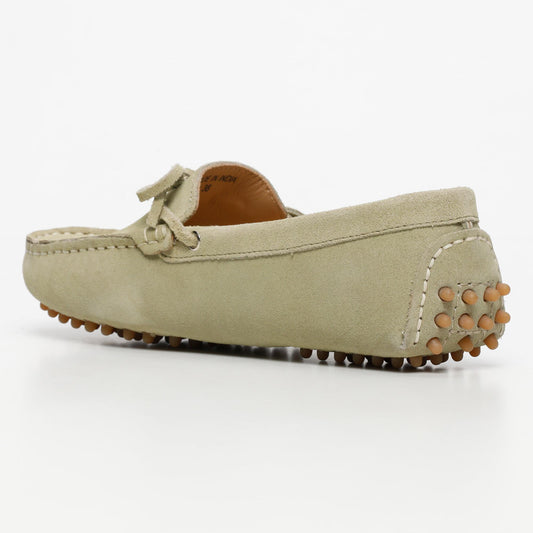 NEWTON mocassins à lacets anis