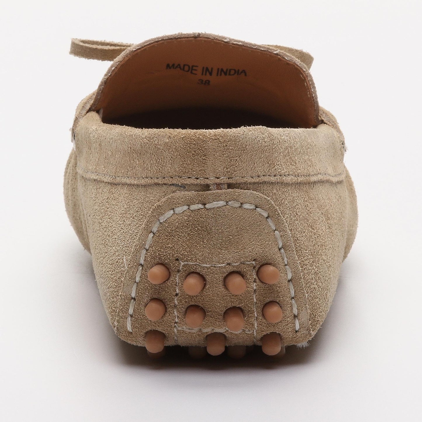 NEWTON mocassins à lacets beige