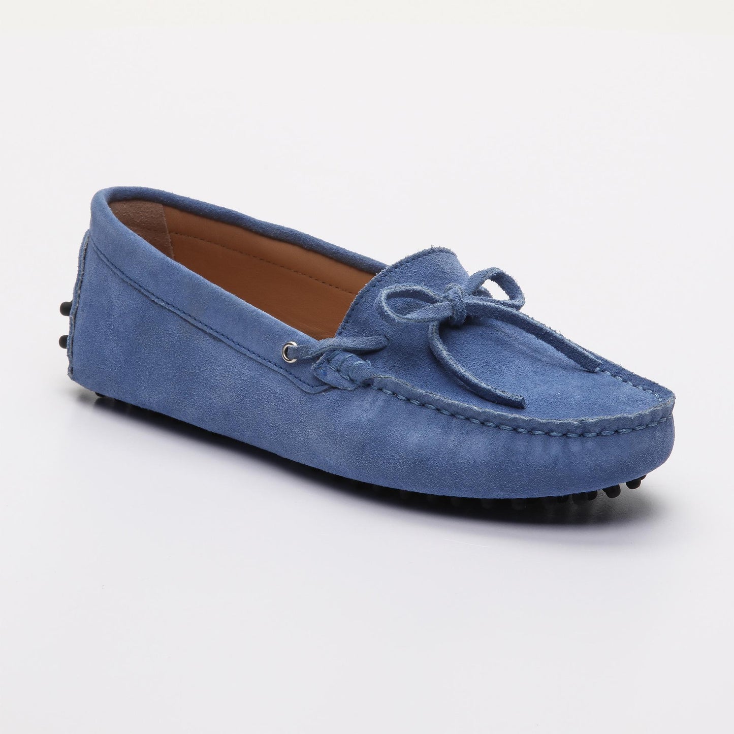 NEWTON mocassins à lacets bleu