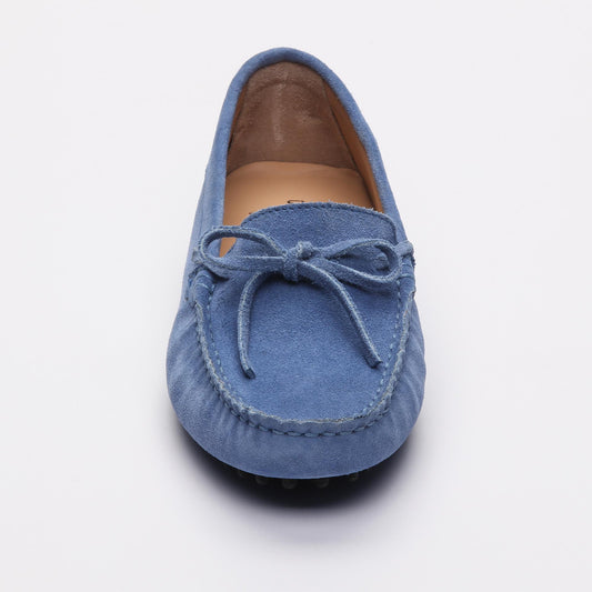 NEWTON mocassins à lacets bleu