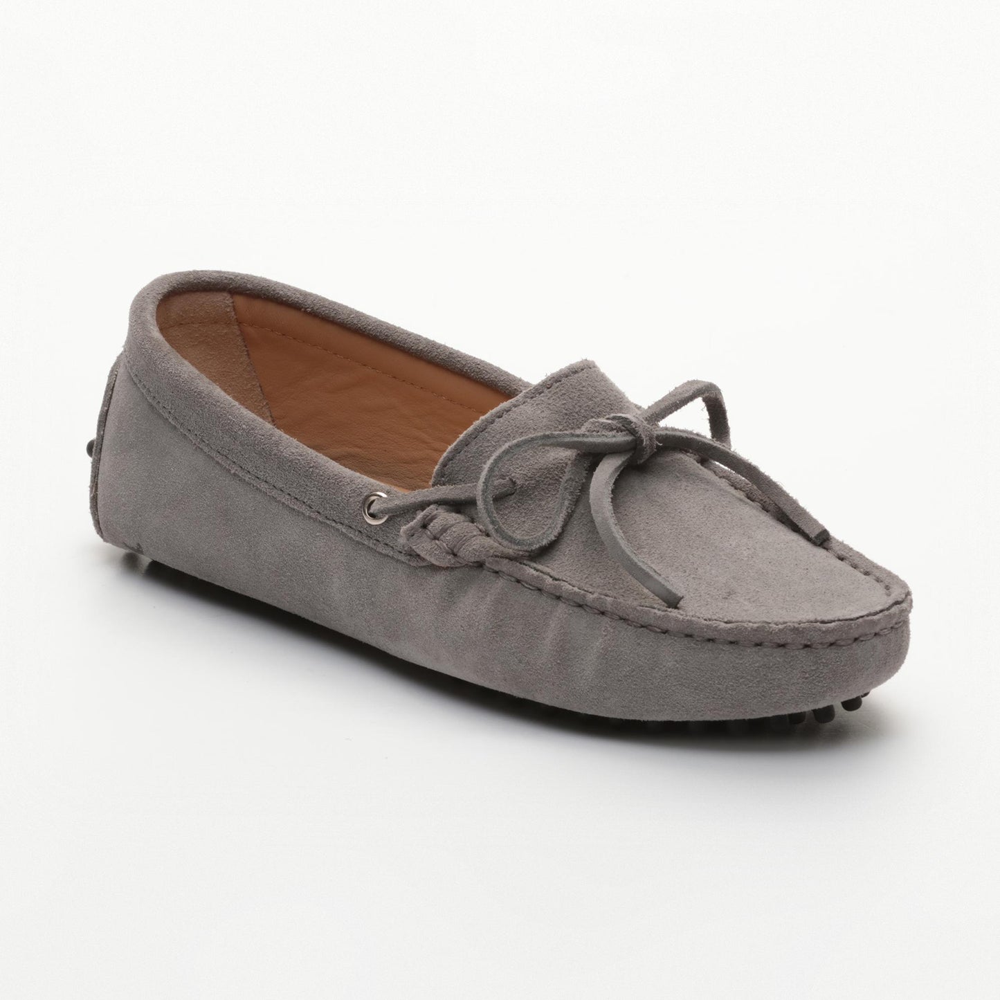 NEWTON mocassins à lacets gris