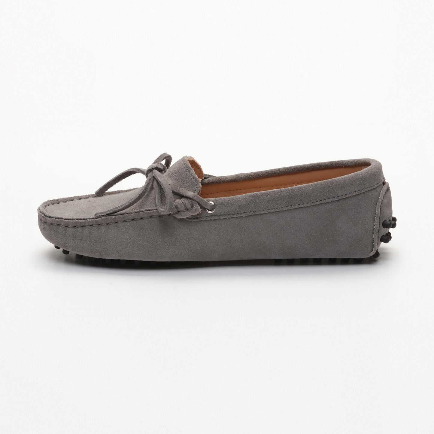 NEWTON mocassins à lacets gris