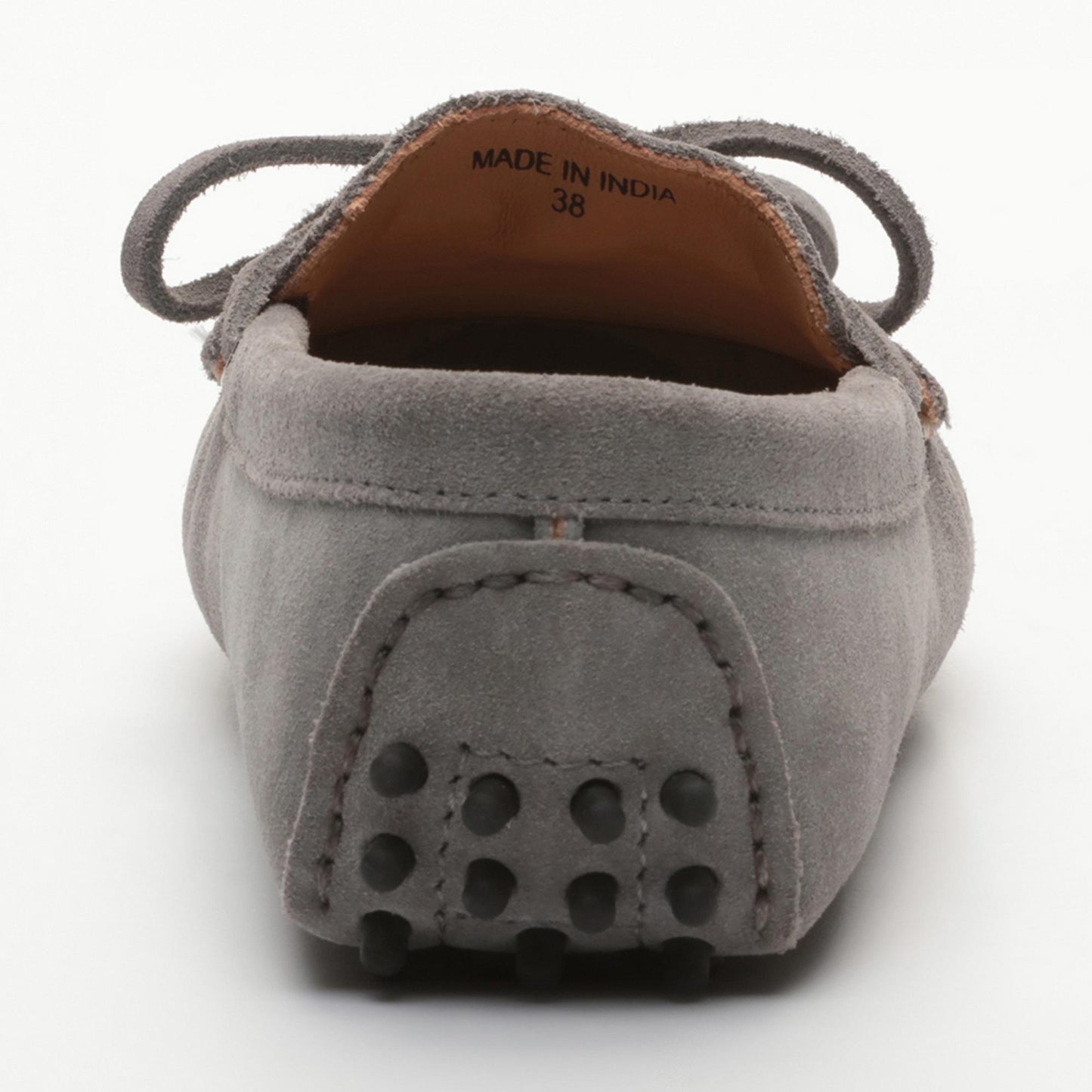 NEWTON mocassins à lacets gris