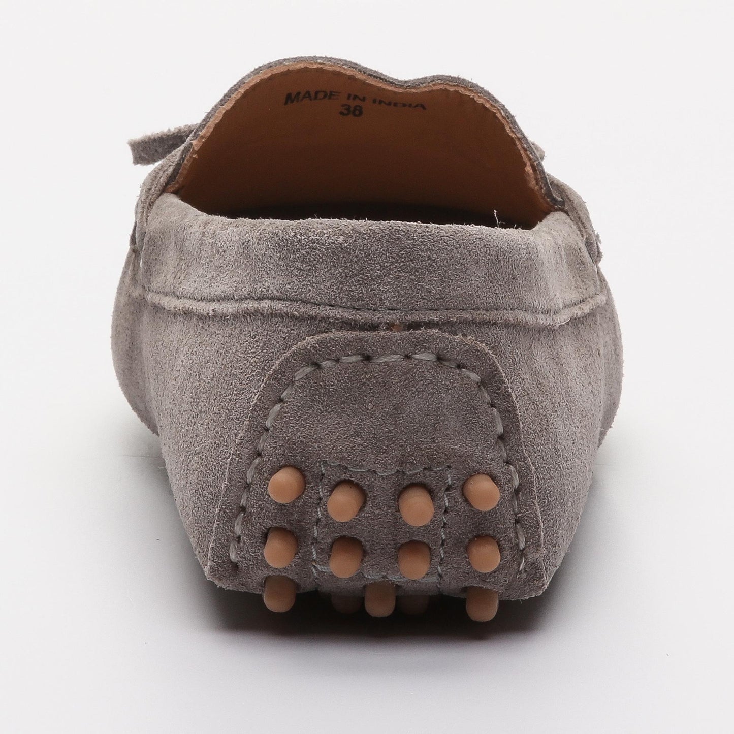 NEWTON mocassins à lacets gris clair