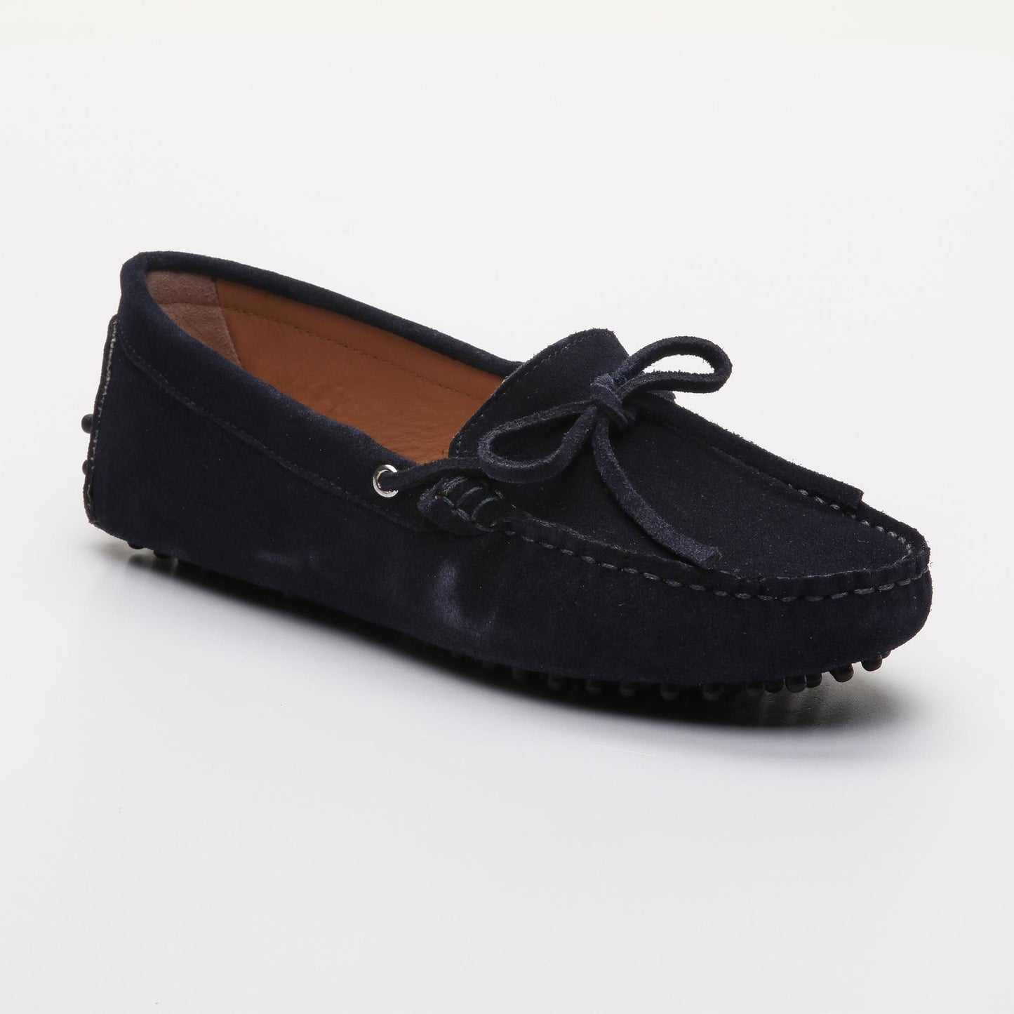 NEWTON mocassins à lacets marine