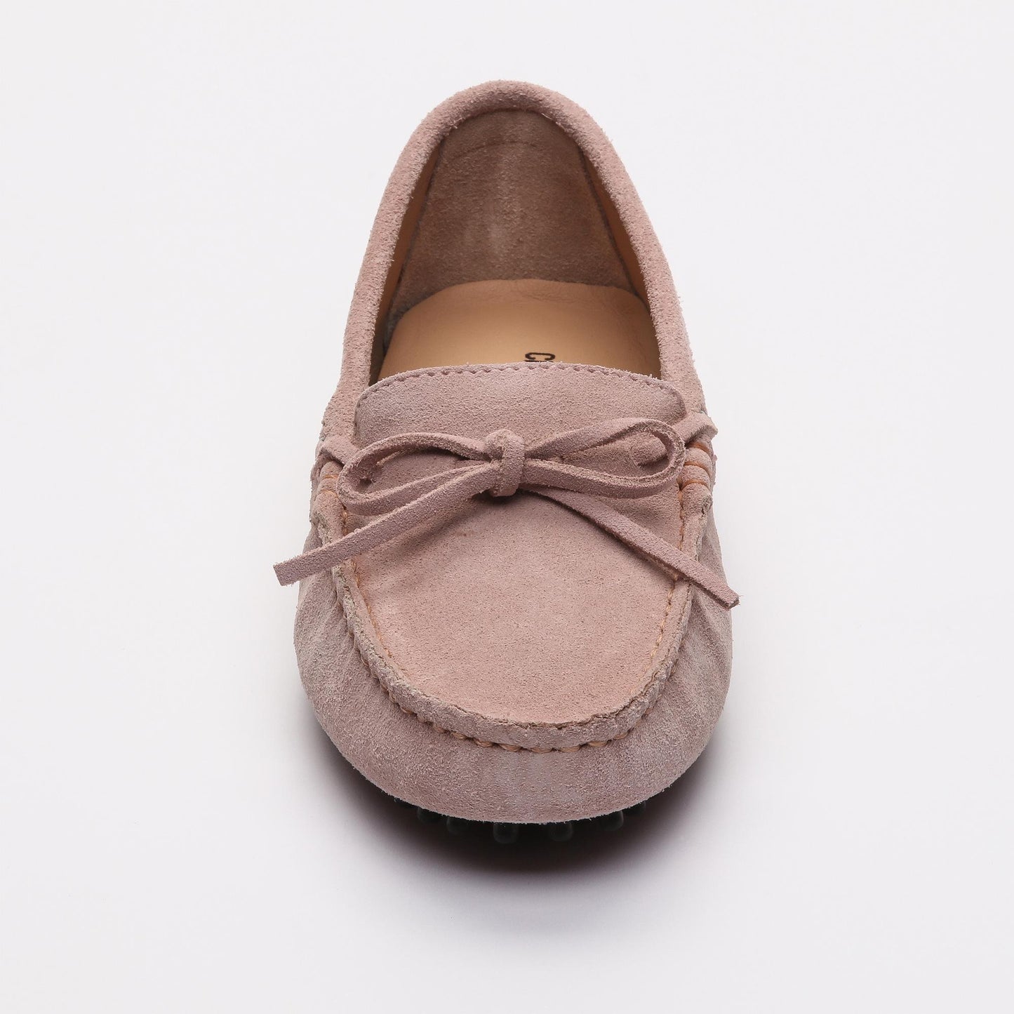 NEWTON mocassins à lacets rose clair