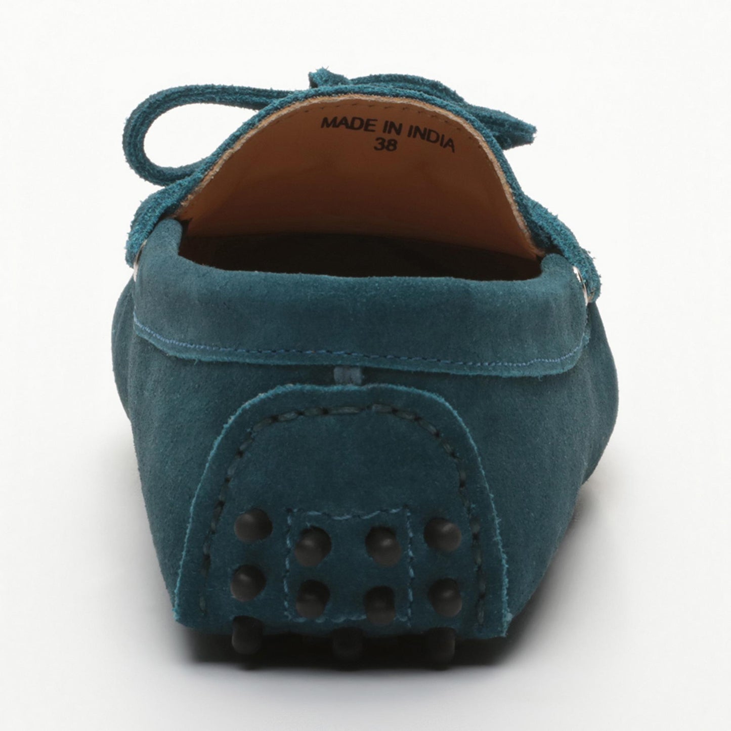 NEWTON mocassins à lacets turquoise foncé