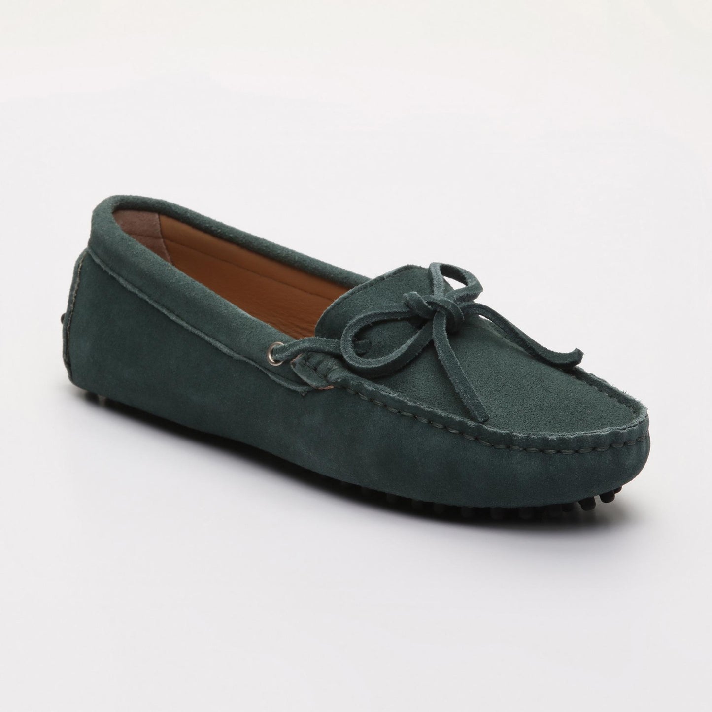NEWTON mocassins à lacets vert