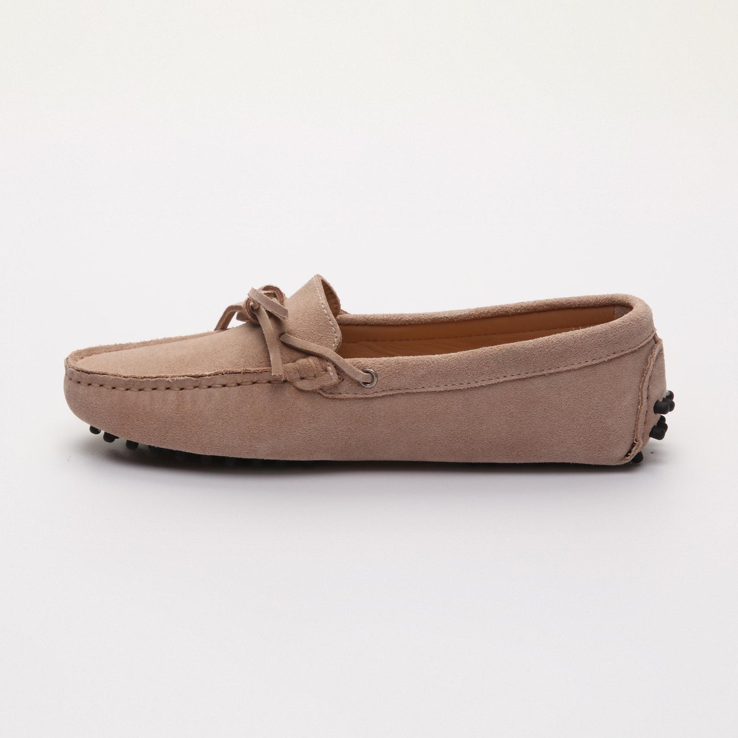 NEWTON mocassins à lacets vieux rose clair