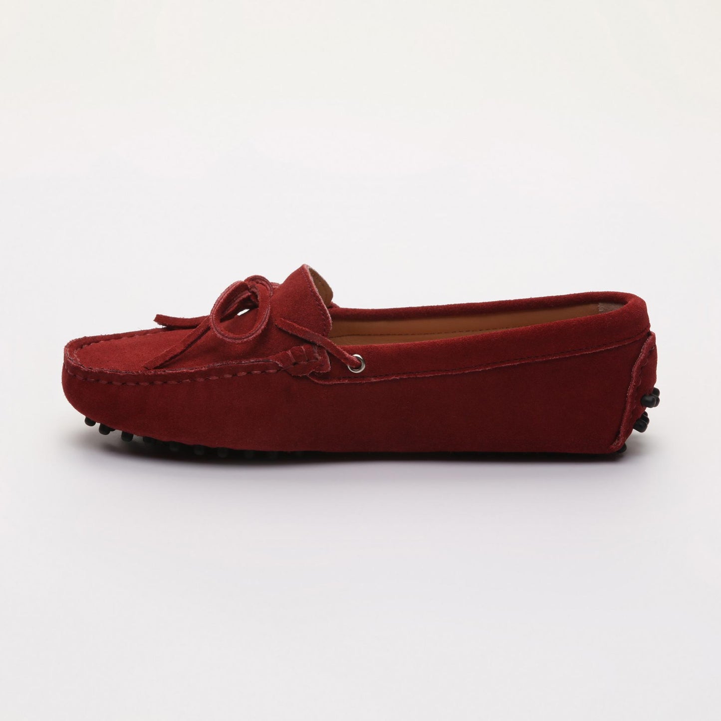 NEWTON mocassins à lacets vin de vin