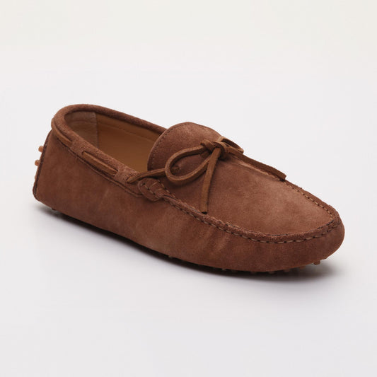 QUID mocassins à lacets caroube