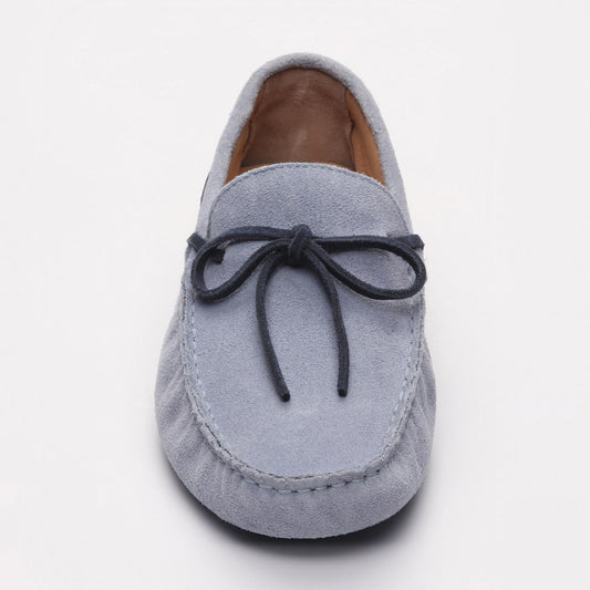 QUID mocassins à lacets ciel et sargasso