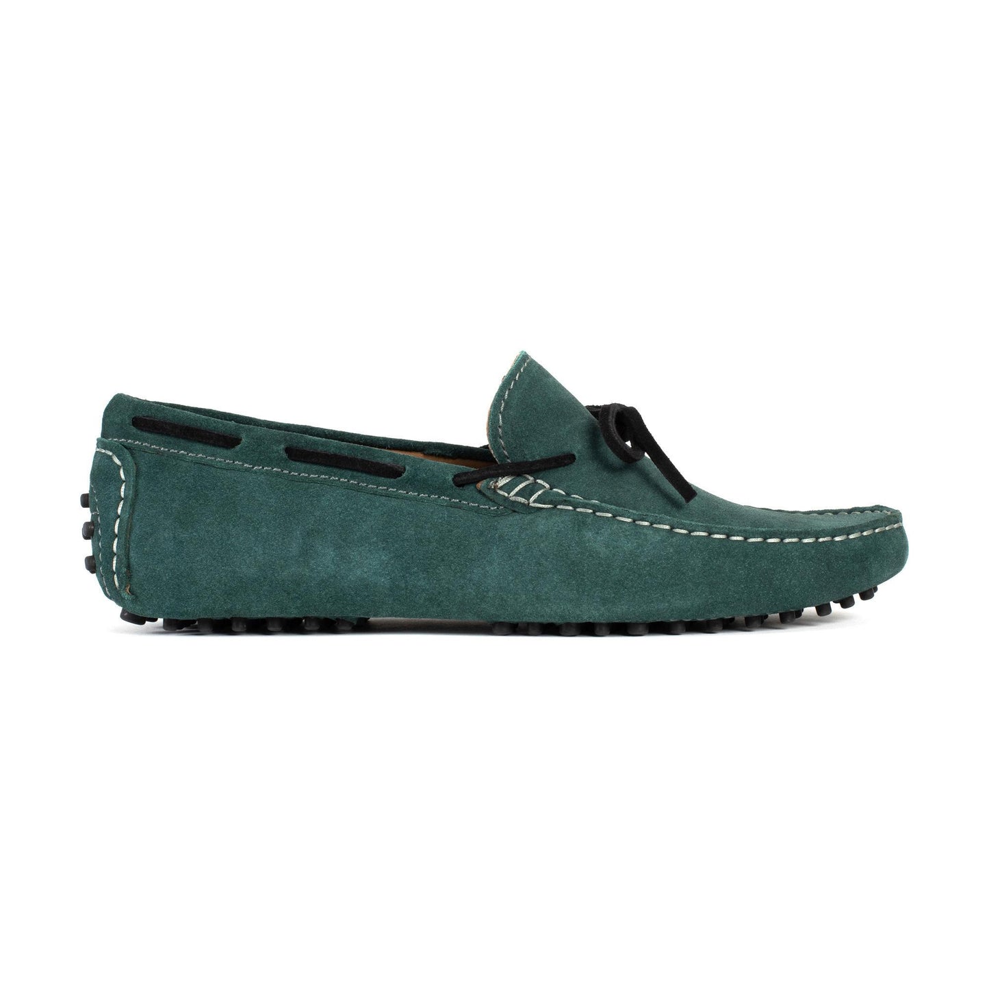 QUID mocassins à lacets forêt et noir