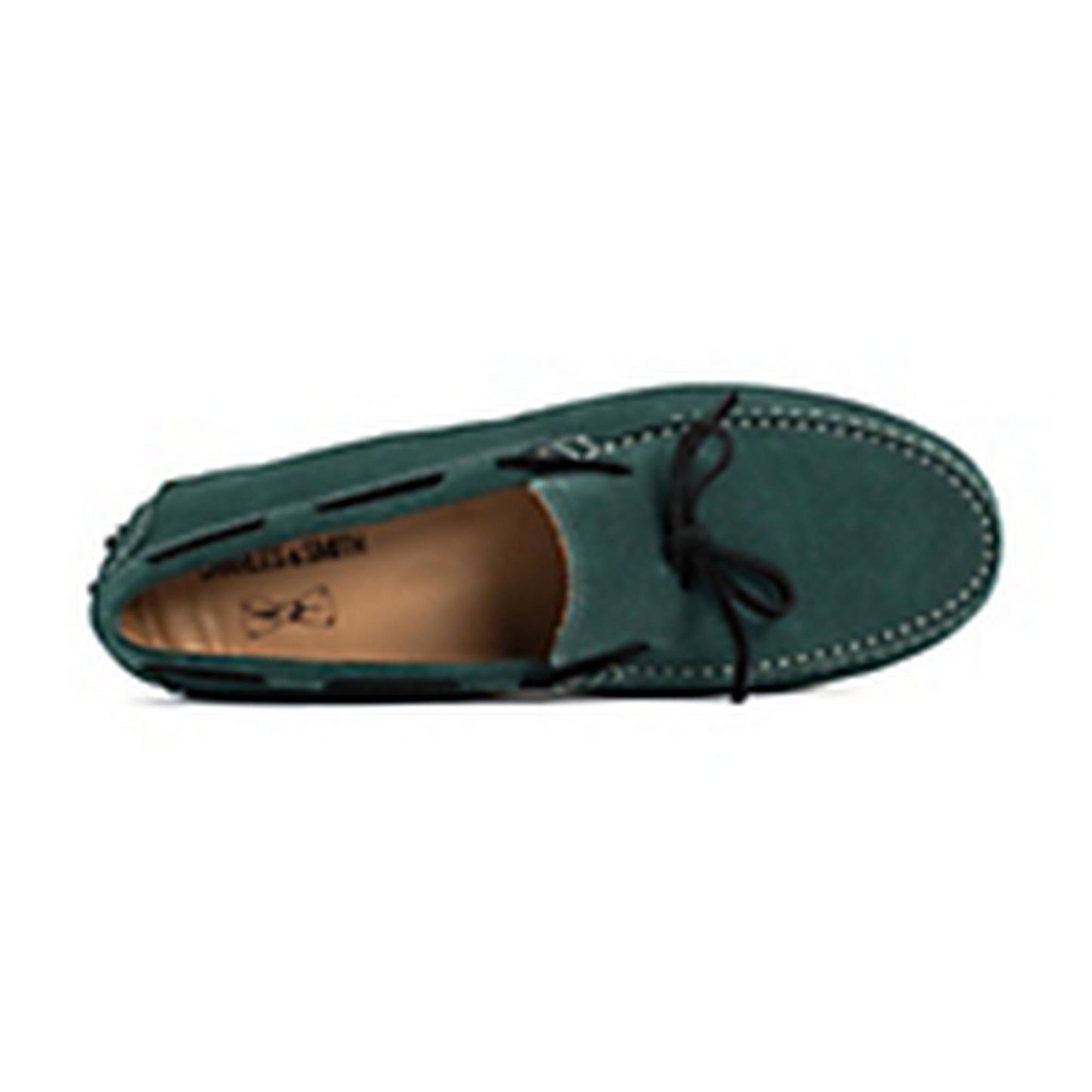 QUID mocassins à lacets forêt et noir