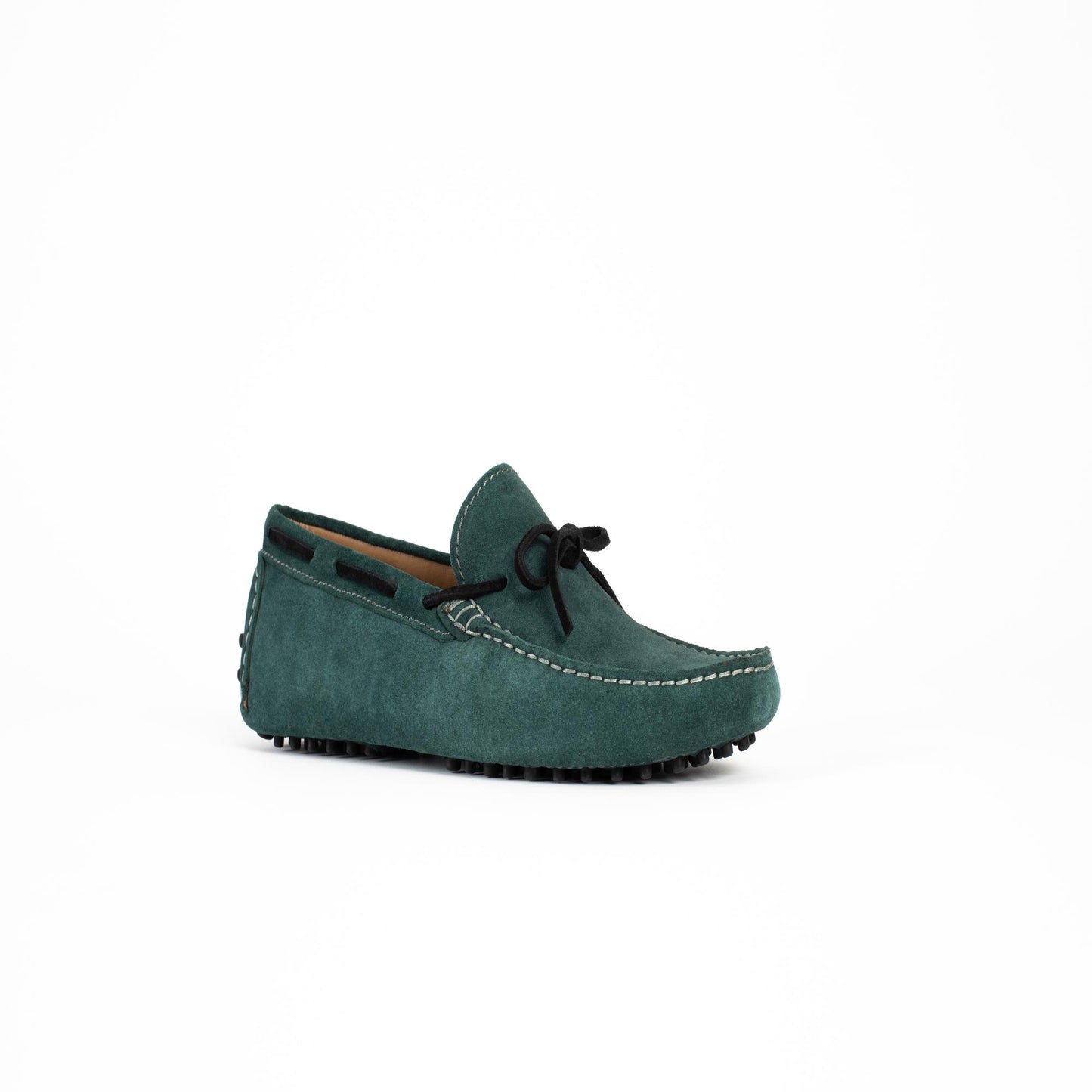 QUID mocassins à lacets forêt et noir