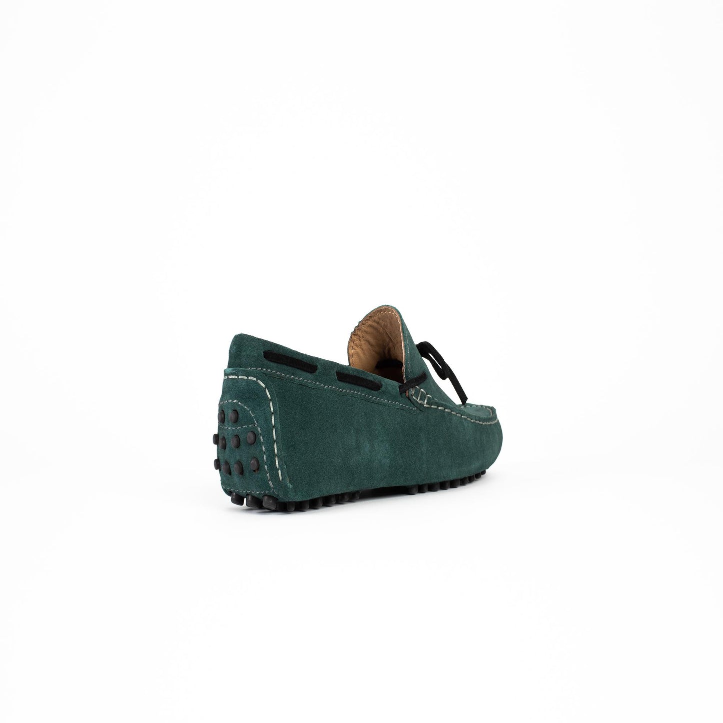 QUID mocassins à lacets forêt et noir