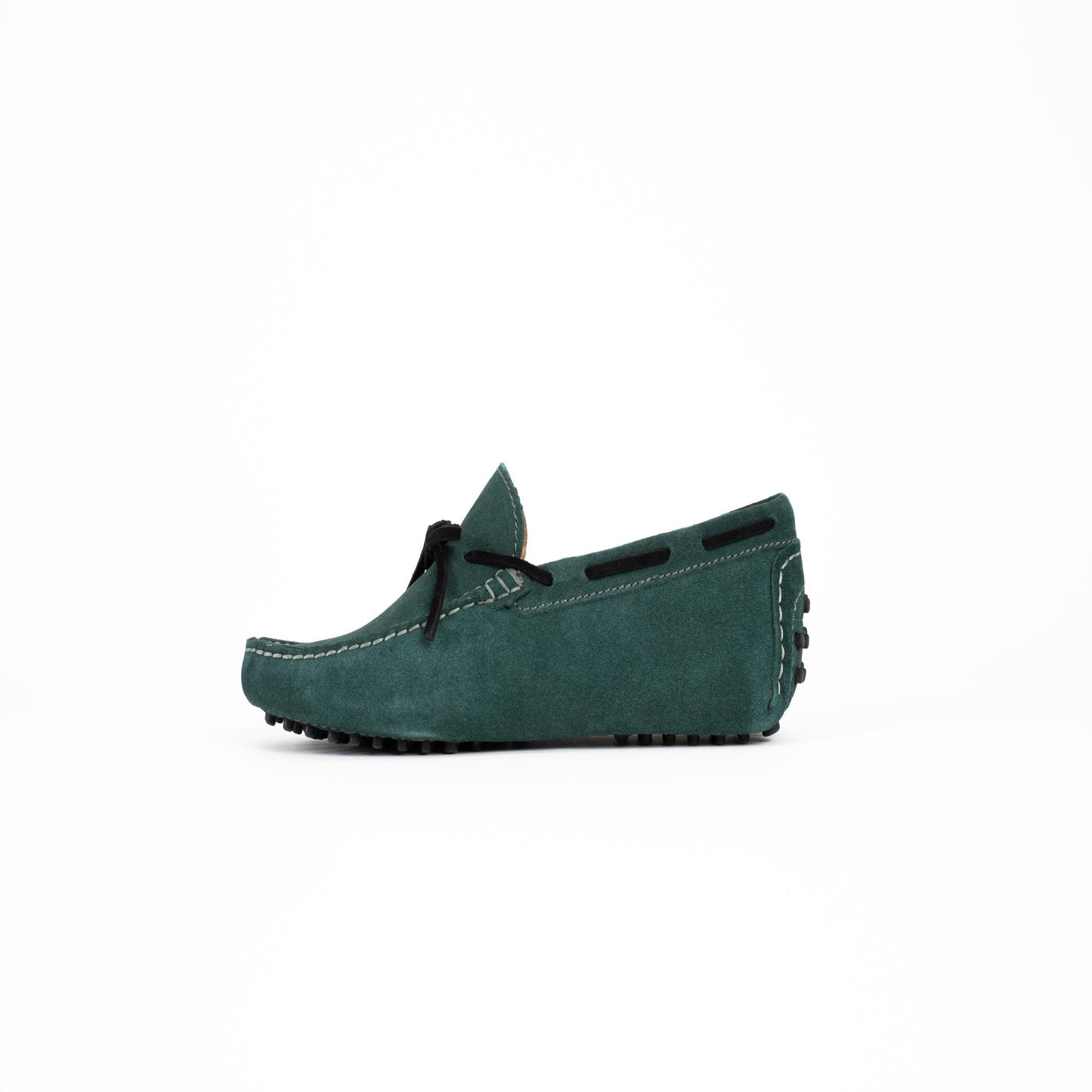 QUID mocassins à lacets forêt et noir
