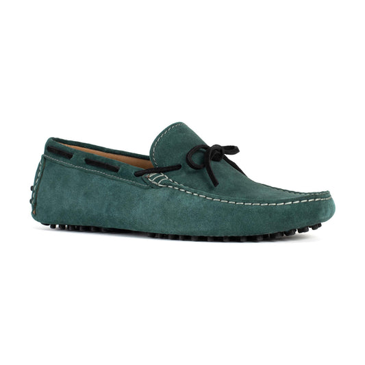QUID mocassins à lacets forêt et noir
