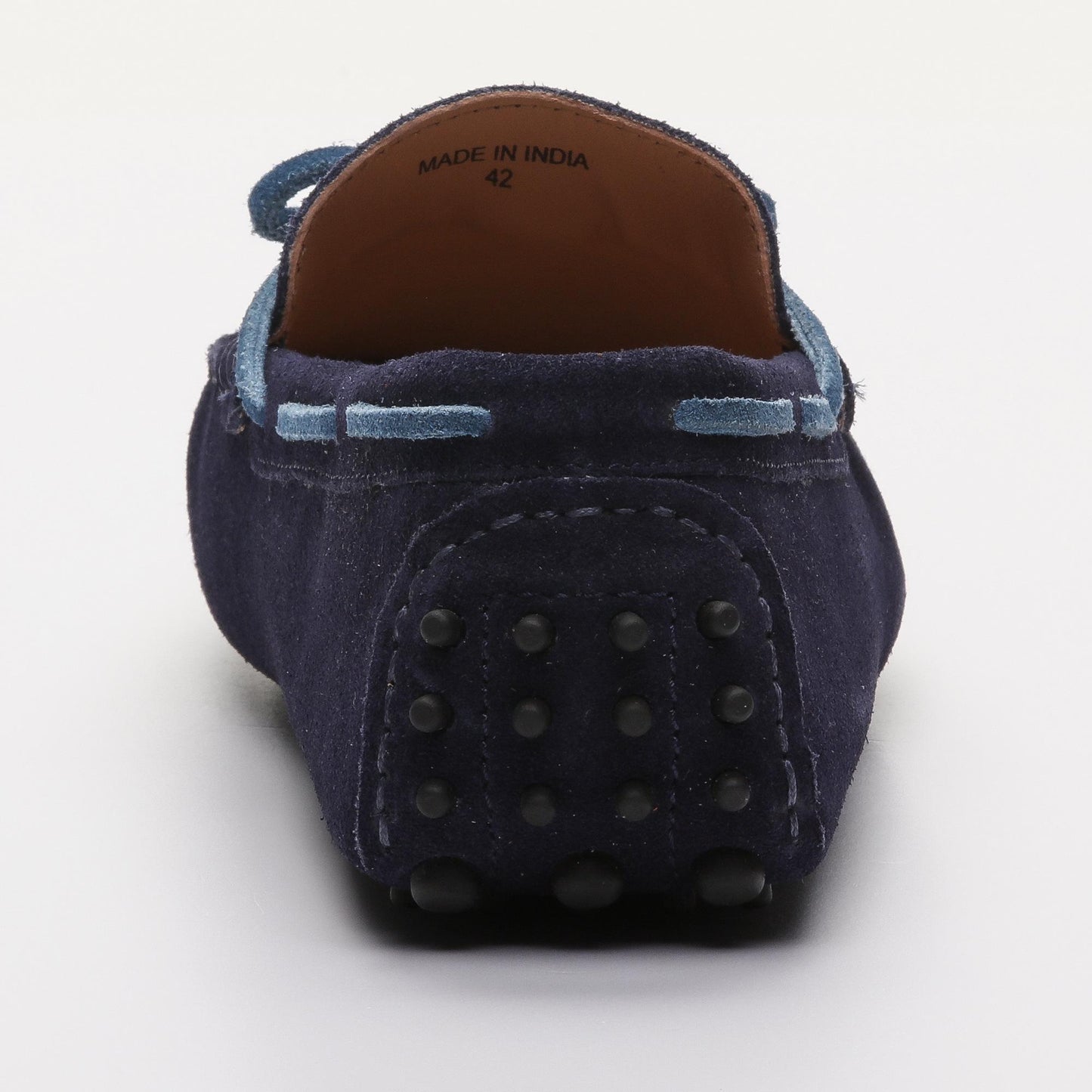 QUID mocassins à lacets marine et bleu électrique