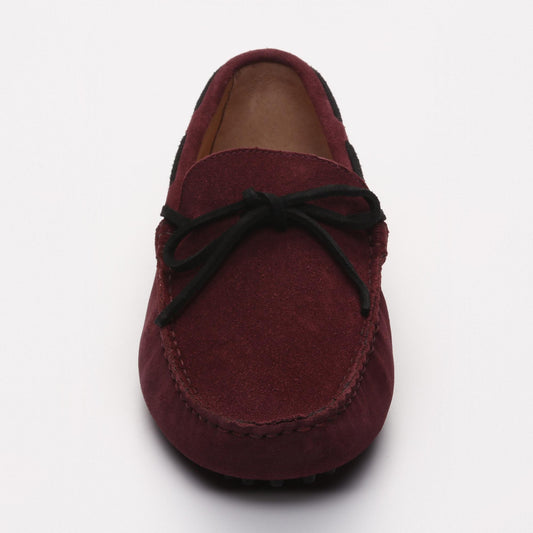 QUID mocassins à lacets violet foncé