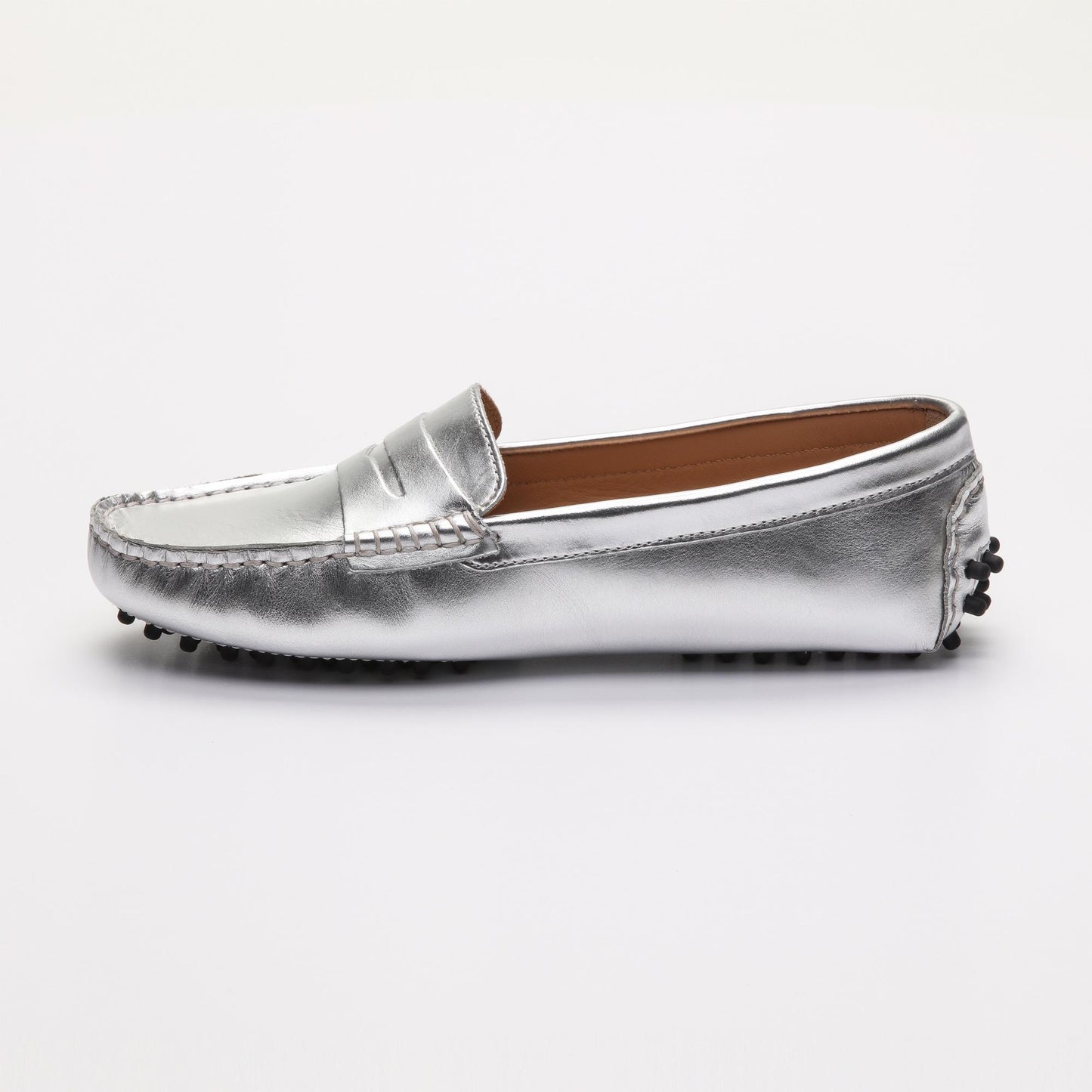 THANDIE mocassins classiques argent