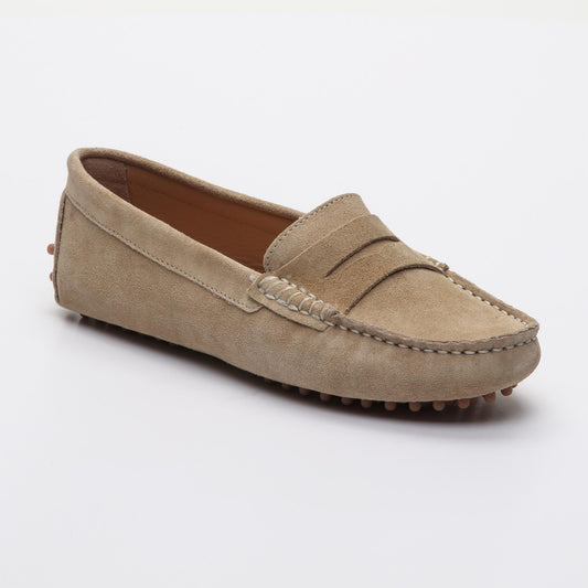THANDIE mocassins classiques beige