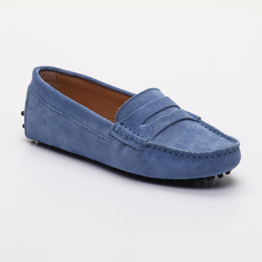 THANDIE mocassins classiques bleu