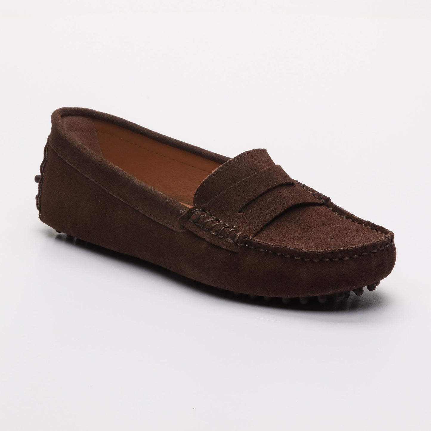 THANDIE mocassins classiques chocolat