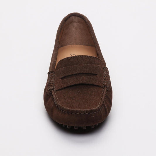 THANDIE mocassins classiques chocolat