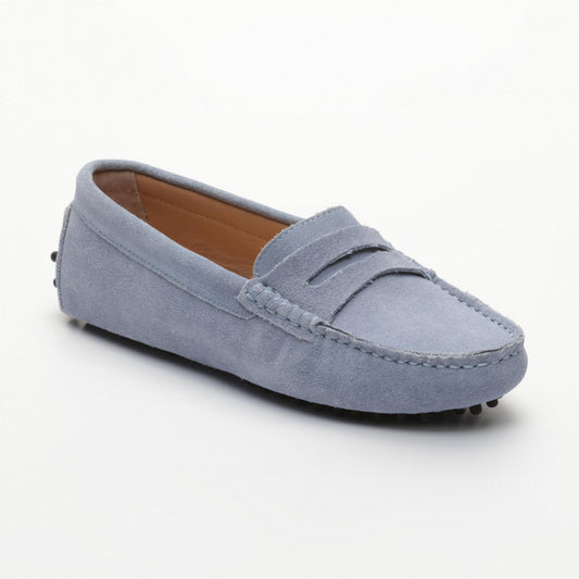 THANDIE mocassins classiques ciel