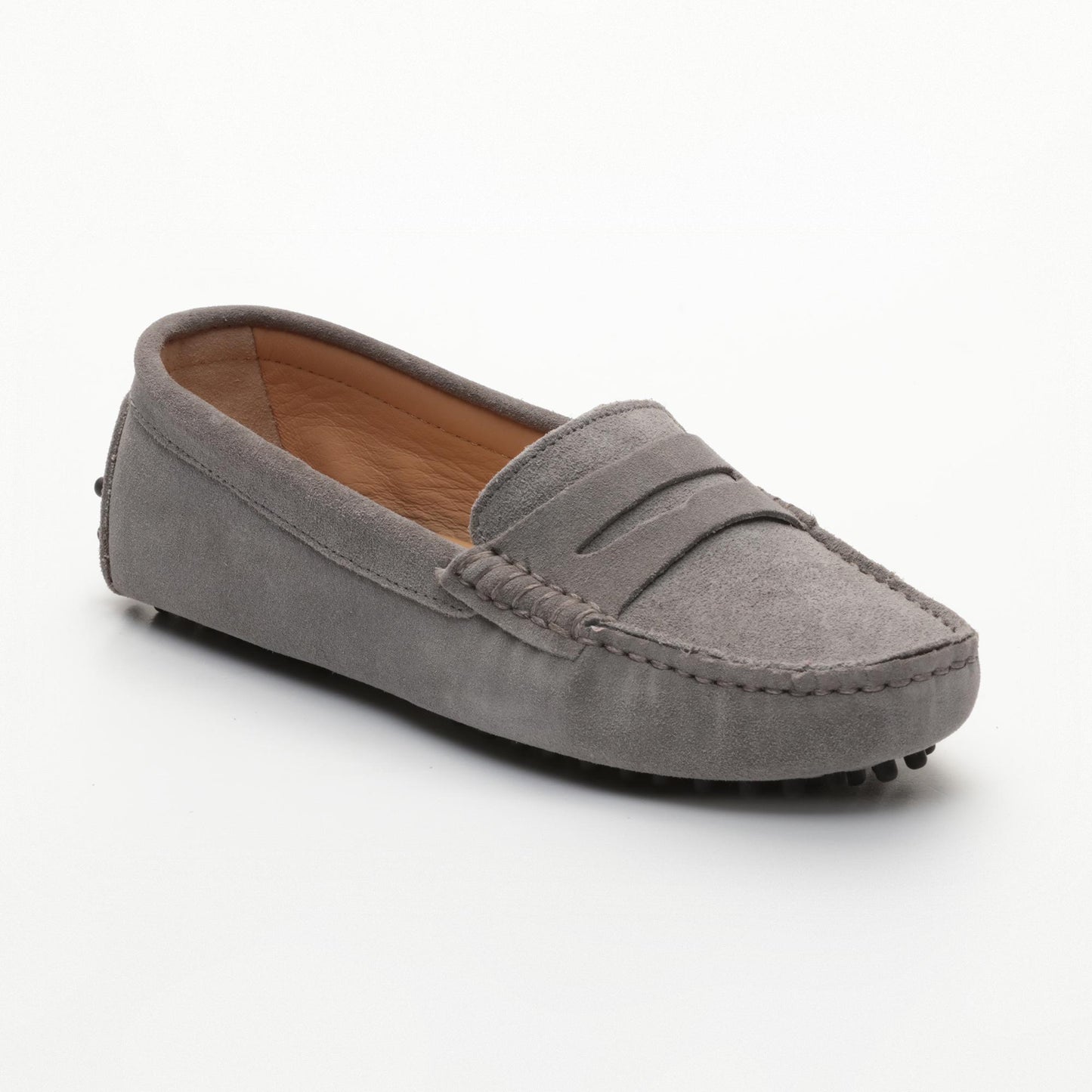 THANDIE mocassins classiques gris
