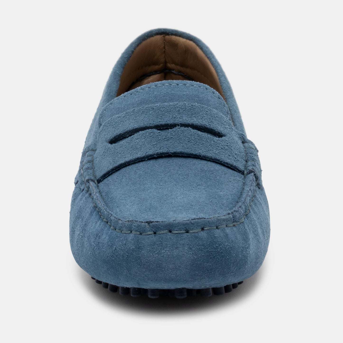 THANDIE mocassins classiques gris bleu