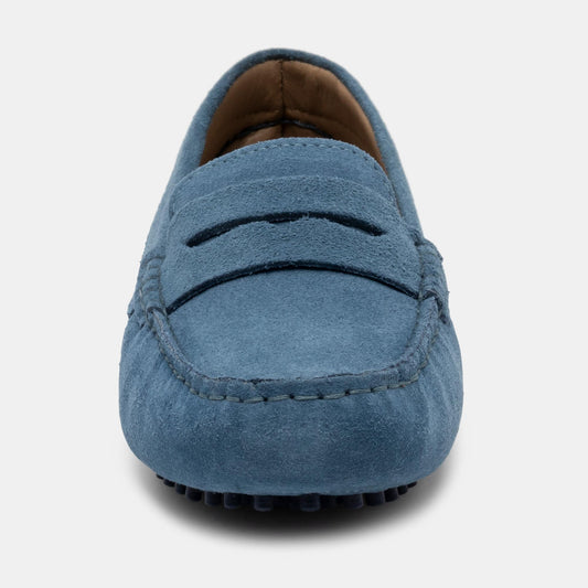 THANDIE mocassins classiques gris bleu