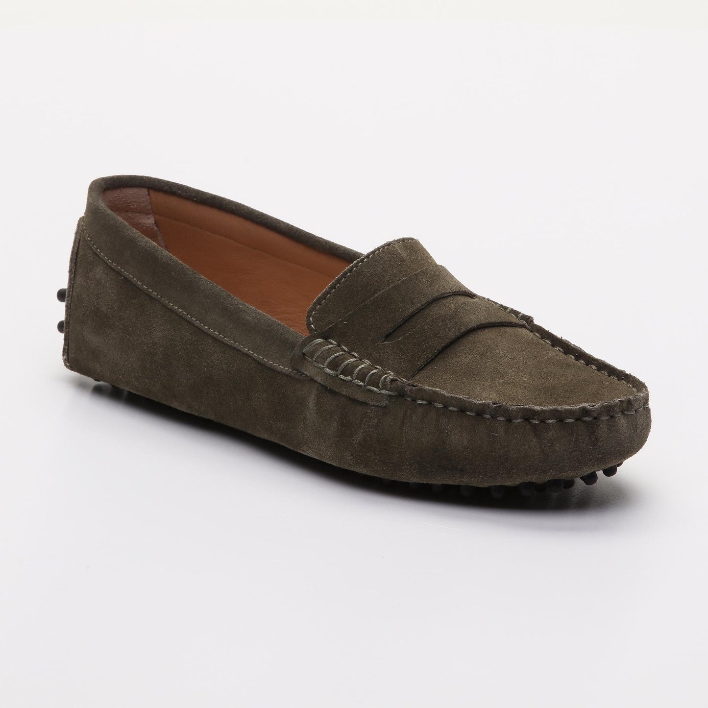 THANDIE mocassins classiques kaki