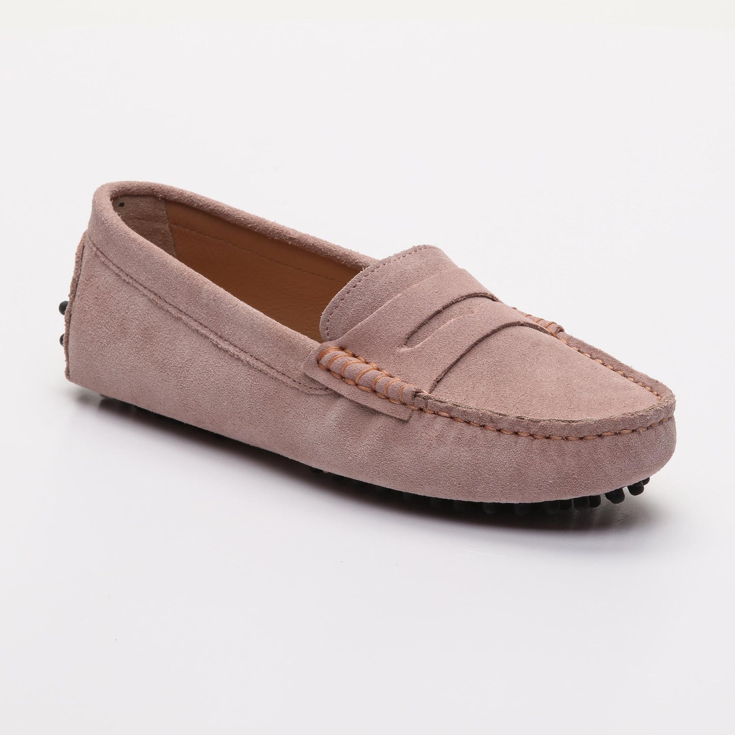 THANDIE mocassins classiques rose clair