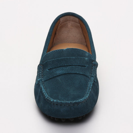 THANDIE mocassins classiques turquoise foncé