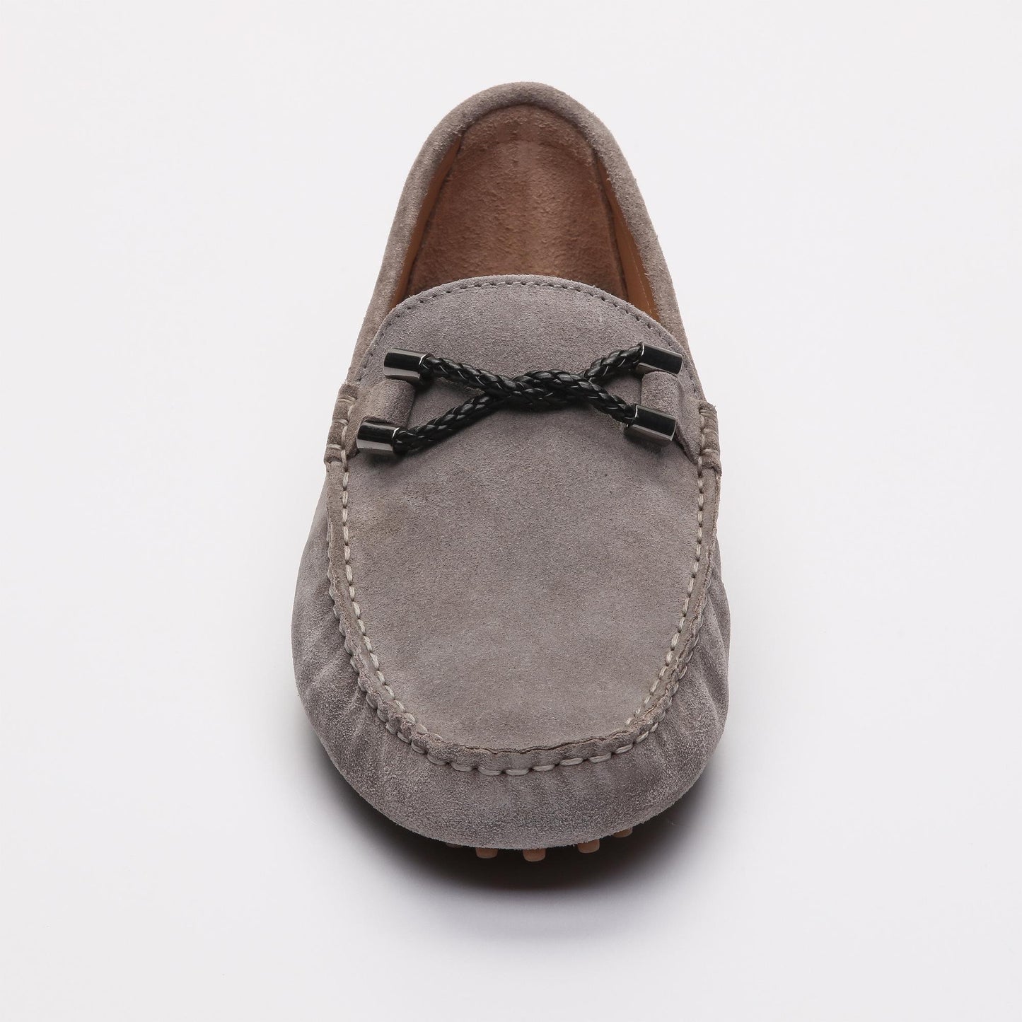TOM mocassins fantaisies gris clair