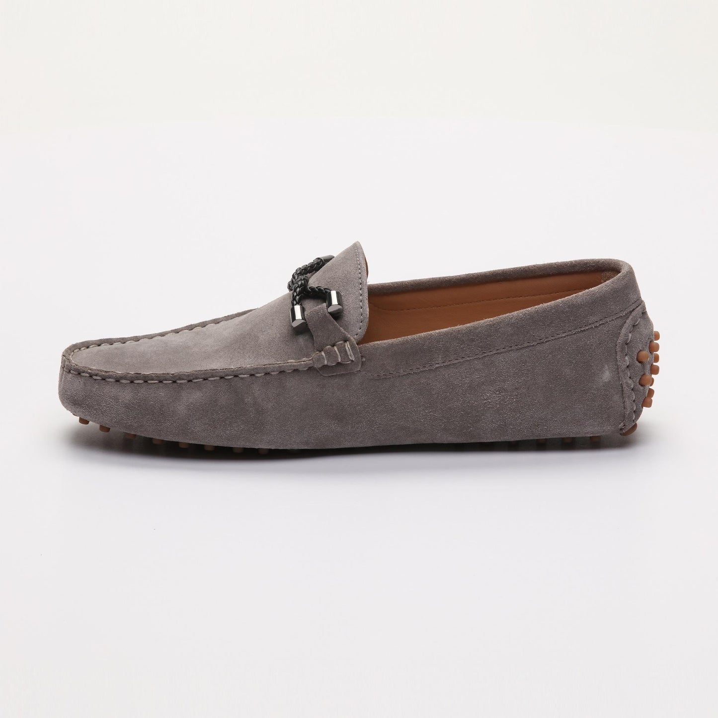 TOM mocassins fantaisies gris clair