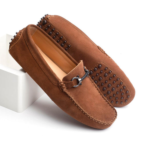 TRENTON mocassins fantaisies camel